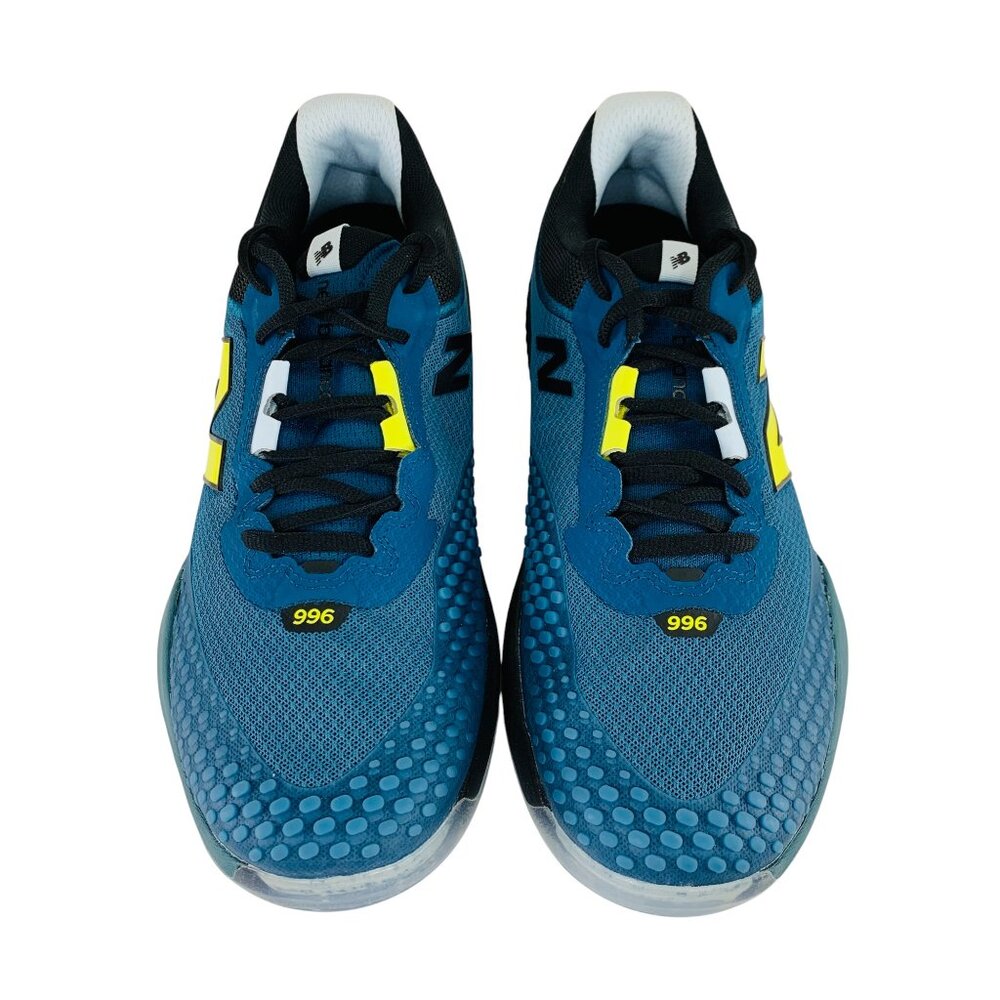 New Balance FuelCell 996v6 Black Blue Men's Tennis Pickleball Shoes MCH996U6 - Picture 4 of 10